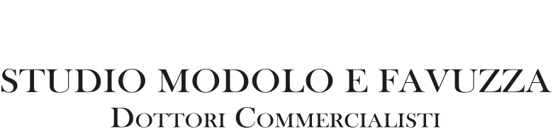 Il Sole 24 Ore - STUDIO MODOLO E FAVUZZA - Dottori Commercialisti